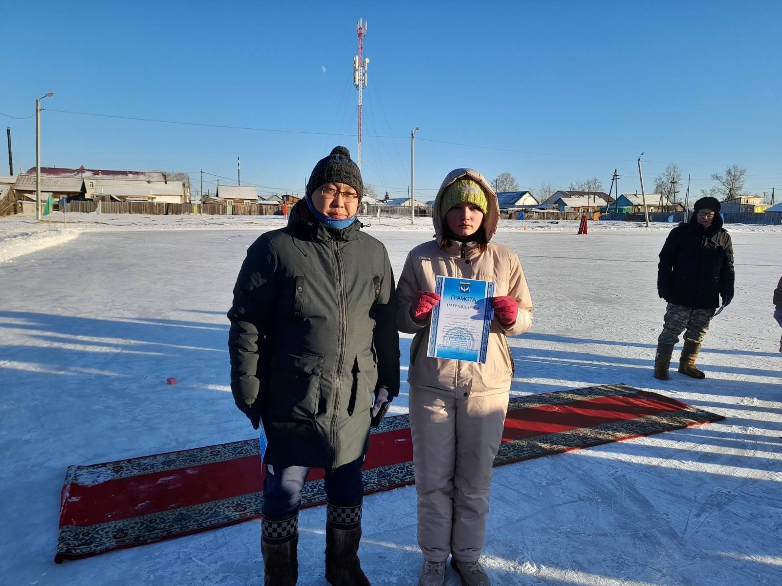 Первенство Еравнинского района по конькобежному спорту, среди учащихся ОУ..